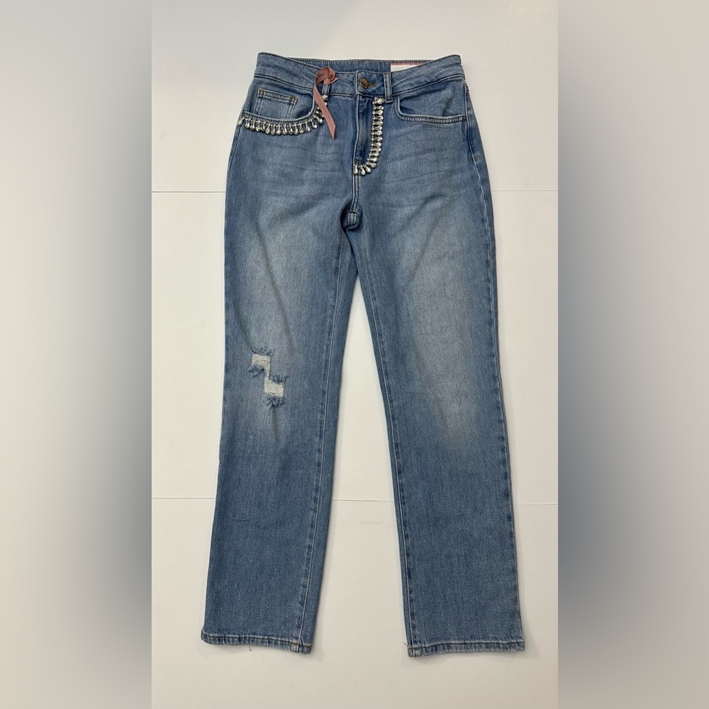 Relish Jeans Cindy Blue denim women’s fashion jeans pants Size 24